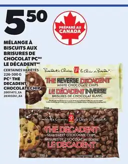Provigo PC THE DECADENT CHOCOLATE CHIP offer