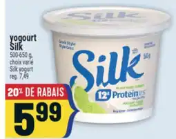Marché Adonis yogourt Silk | Silk yogurt offer