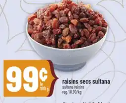 Marché Adonis RAISINS SECS SULTANA | SULTANA RAISINS offer