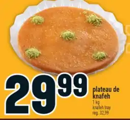 Marché Adonis PLATEAU DE KNAFEH | KNAFEH TRAY offer