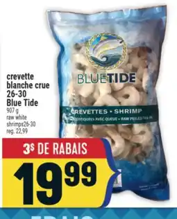 Marché Adonis Crevette blanche crue 26-30 Blue Tide | Blue Tide raw white shrimps26-30 offer