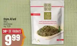 Marché Adonis THYM AL'ARD | AL'ARD THYME offer