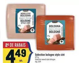 Marché Adonis Selection bologne style ciré | Selection waxed style bologna offer