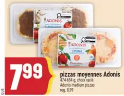 Marché Adonis pizzas moyennes Adonis offer