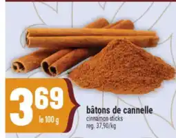 Marché Adonis BÂTONS DE CANNELLE | CINNAMON STICKS offer