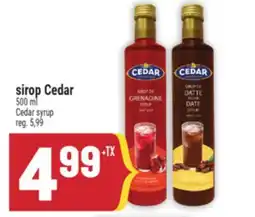 Marché Adonis SIROP CEDAR | CEDAR SYRUP offer