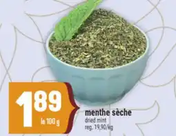 Marché Adonis MENTHE SÈCHE | DRIED MINT offer