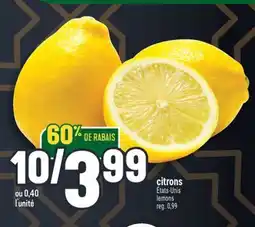 Marché Adonis Citrons | Lemons offer