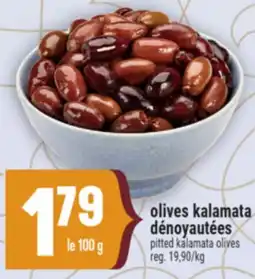 Marché Adonis OLIVES KALAMATA DÉNOYAUTÉES | PITTED KALAMATA OLIVES offer