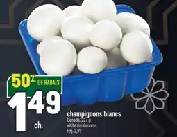 Marché Adonis CHAMPIGNONS BLANCS | WHITE MUSHROOMS offer
