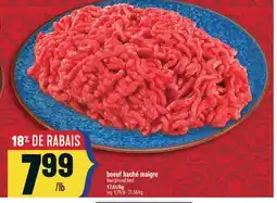 Marché Adonis BOEUF HACHÉ MAIGRE | LEAN GROUND BEEF offer