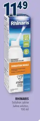 Familiprix RHINARIS, Saline solution offer