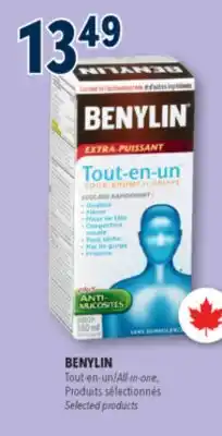 Familiprix BENYLIN, All-in-one Selected products offer
