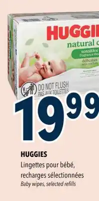 Familiprix HUGGIES Baby wipes, selected refills offer