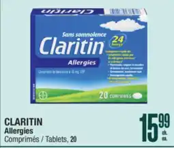 Jean Coutu CLARITIN Allergies Tablets offer