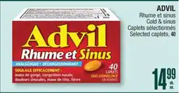 Jean Coutu ADVIL Cold & sinus offer