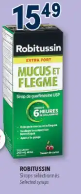 Familiprix ROBITUSSIN, Selected syrups offer