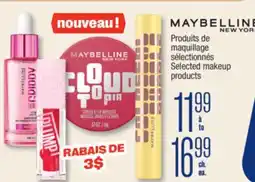 Jean Coutu MAYBELLINE NEW YORK Selected makeup products offer
