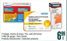 Jean Coutu PERSONNELLE • Flu, cold and sinus • Sore throat offer