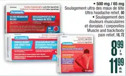 Jean Coutu PERSONNELLE Ultra headache relief offer