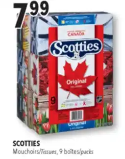 Familiprix SCOTTIES, Tissues, 9packs offer