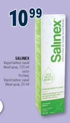 Familiprix SALINEX, Nasal spray, 125 ml or ProText, Nasal spray, 20 ml offer