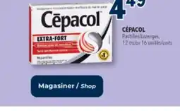 Familiprix CÉPACOL, Lozenges, 12 or 16 units offer
