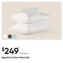 Dormez Vous Egyptian Cotton Sheet Set offer