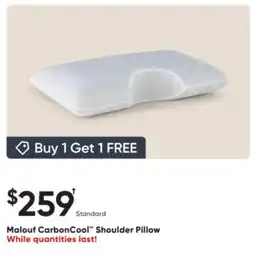 Dormez Vous Malouf CarbonCool Shoulder Pillow offer
