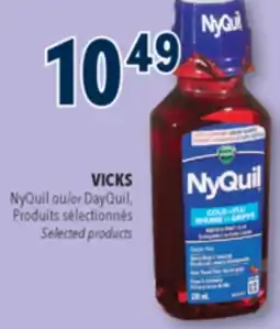 Familiprix VICKS NyQuil, Selected products offer