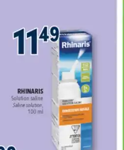 Familiprix RHINARIS, Solution Saline solution offer