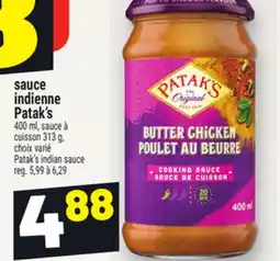 Metro SAUCE INDIENNE PATAK'S | PATAK'S INDIAN SAUCE offer