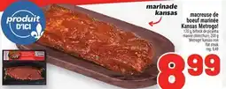 Metro MACREUSE DE BOEUF MARINÉE KANSAS METROGO! | METROGO! KANSAS IRON FLAT STEAK offer