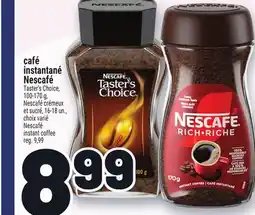 Metro CAFÉ INSTANTANÉ NESCAFÉ | NESCAFÉ INSTANT COFFEE offer