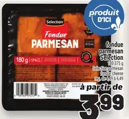 Metro FONDUE PARMESAN SELECTION | SELECTION PARMESAN FONDUE CHEESE offer