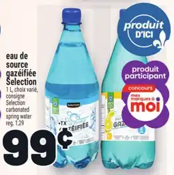 Metro EAU DE SOURCE GAZÉIFIÉE SELECTION | SELECTION CARBONATED SPRING WATER offer
