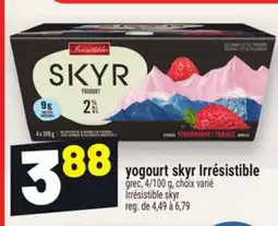 Metro YOGOURT SKYR IRRÉSISTIBLE | IRRÉSISTIBLE SKYR offer