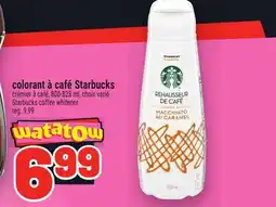 Metro COLORANT À CAFÉ STARBUCKS | STARBUCKS COFFEE WHITENER offer