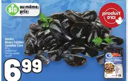 Metro MOULES BLEUES FRAÎCHES CANADIAN COVE | CANADIAN COVE FRESH BLUE MUSSELS offer