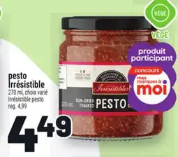 Metro PESTO IRRÉSISTIBLE | IRRÉSISTIBLE PESTO offer