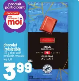 Metro CHOCOLAT IRRÉSISTIBLE | IRRÉSISTIBLE CHOCOLATE offer