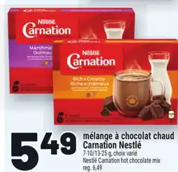 Metro MÉLANGE À CHOCOLAT CHAUD CARNATION NESTLÉ | NESTLÉ CARNATION HOT CHOCOLATE MIX offer