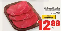 Metro BIFTECK SANDWICH-ESCALOPE | SANDWICH CUTLET STEAK, ECONOMIC PACK offer