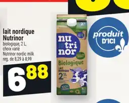 Metro LAIT NORDIQUE NUTRINOR | NUTRINOR NORDIC MILK offer