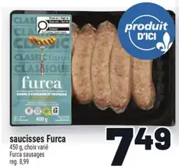 Metro SAUCISSES FURCA | FURCA SAUSAGES offer