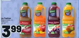 Metro JUS TRADITION | TRADITION JUICE offer