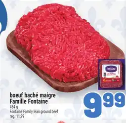 Metro BOEUF HACHÉ MAIGRE FAMILLE FONTAINE | FONTAINE FAMILY LEAN GROUND BEEF offer
