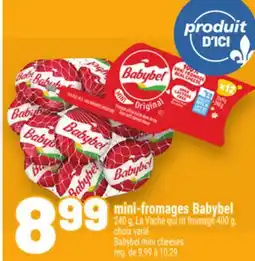 Metro MINI-FROMAGES BABYBEL | BABYBEL MINI CHEESES offer