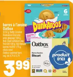 Metro BARRES À L'AVOINE OATBOX | OATBOX OATMEAL BARS offer