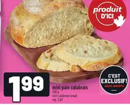 Metro MINI PAIN CALABRAIS | MINI CALABRESE BREAD offer